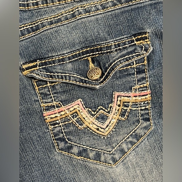 👖 Women’s V.S.H. Cuffed Crop Jeans Size 8 - Picture 3 of 9